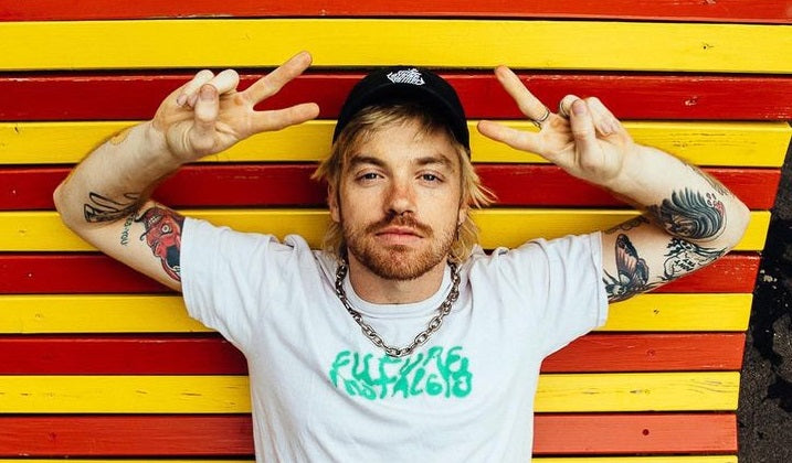 Stevie Williams, singer of australian punk rock band The Clowns, runner, bisexual, label owner of damaged music