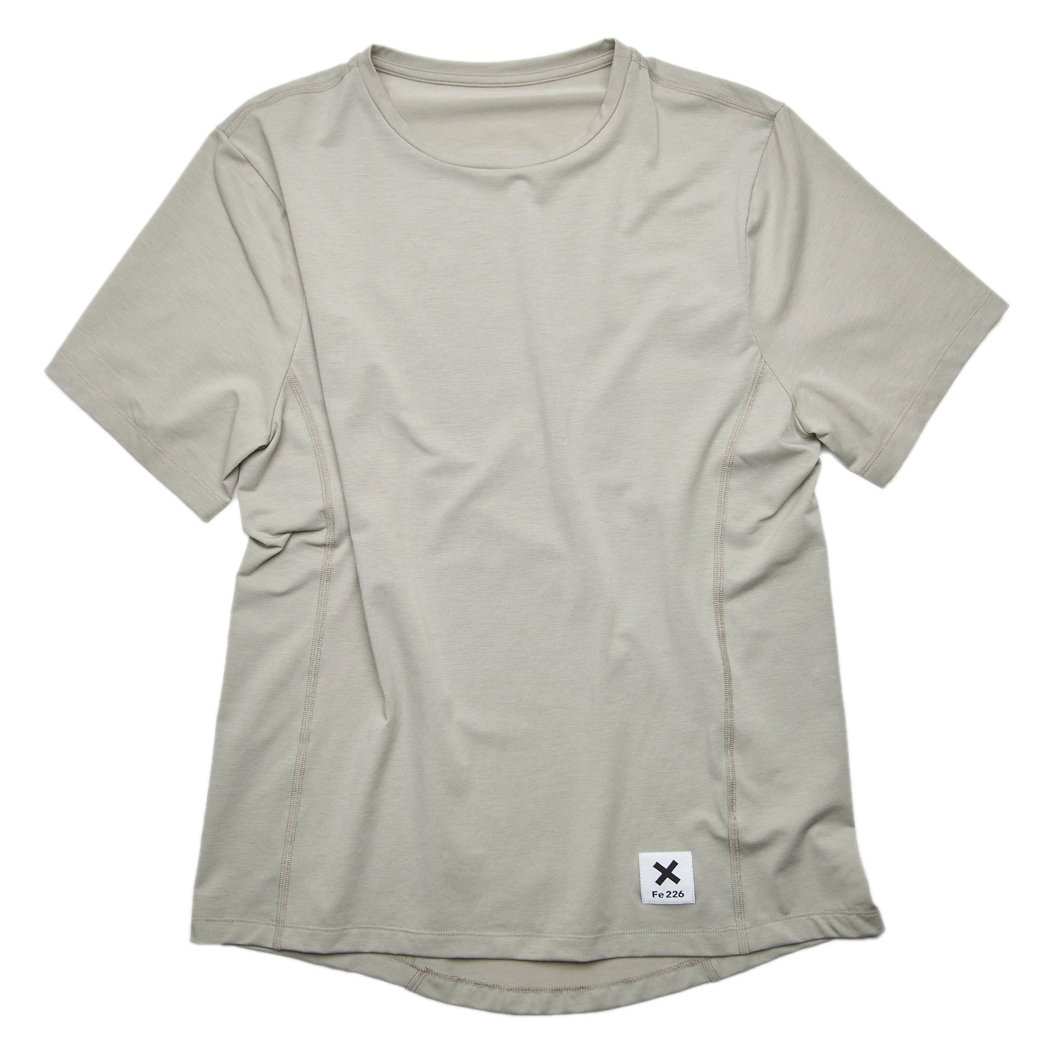Løbe T-shirt, Grå