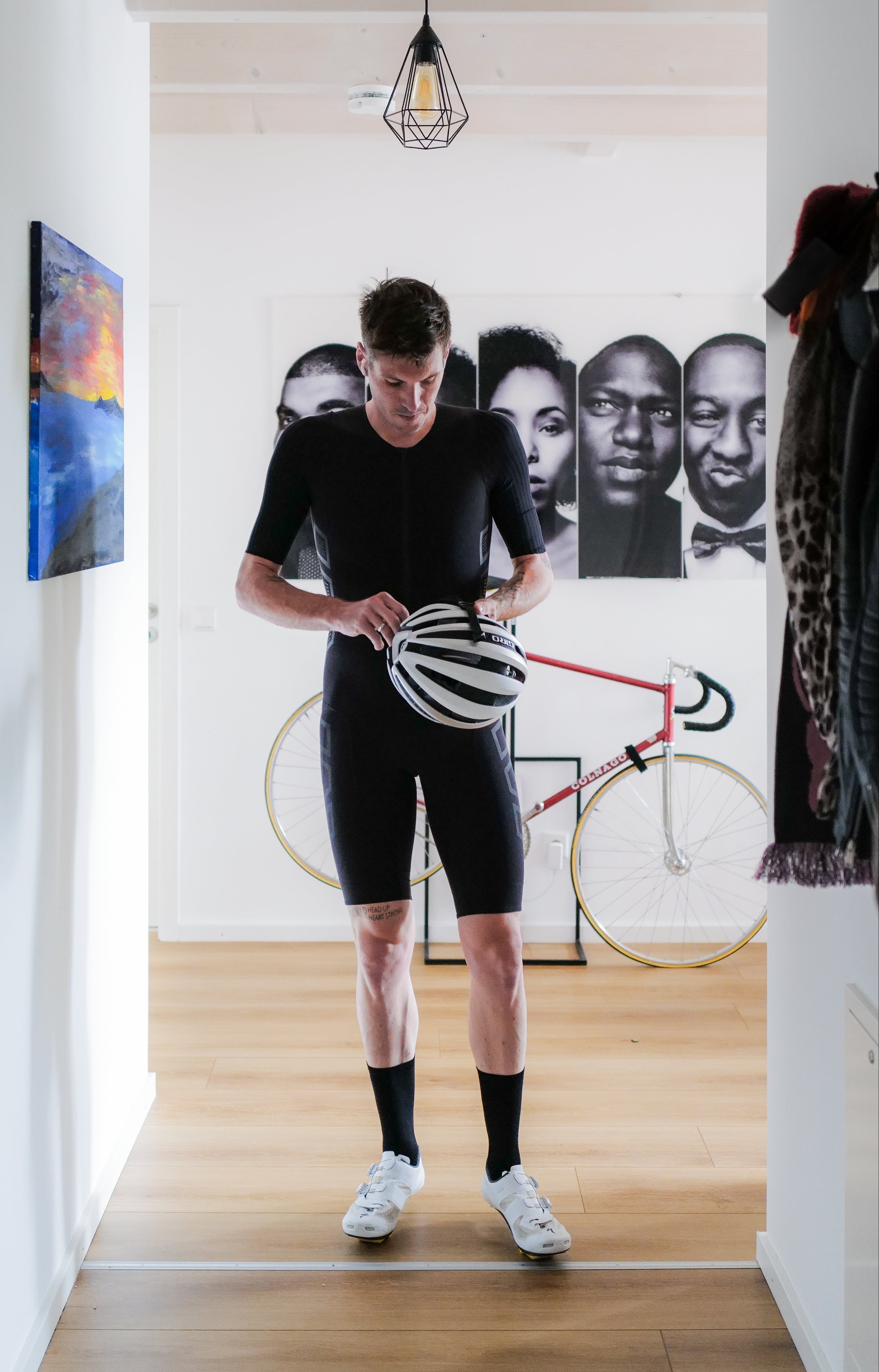 Black Sport Socks High quality sport socks for running, cycling, triathlon, marathon, Ironman triathlon, training. Sport Socks from Fe226 are antibacterial and odourless. Socks won't smell