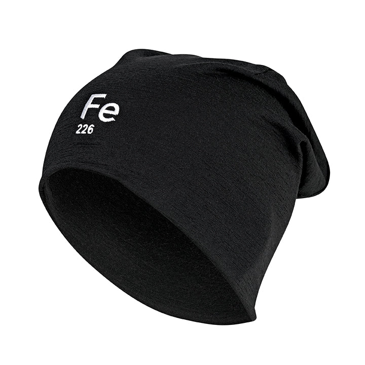 This merino wool beanie is 100% organic, naturally antibacterial, odourless, quickdry, temperature-regulating. The Fe226 beanie is guaranteed to be your headwarmer for running and cycling in any weather condition. Fold to warm your ears with three layers of wool. It is thin enough to be worn under your cycling helmet as well.