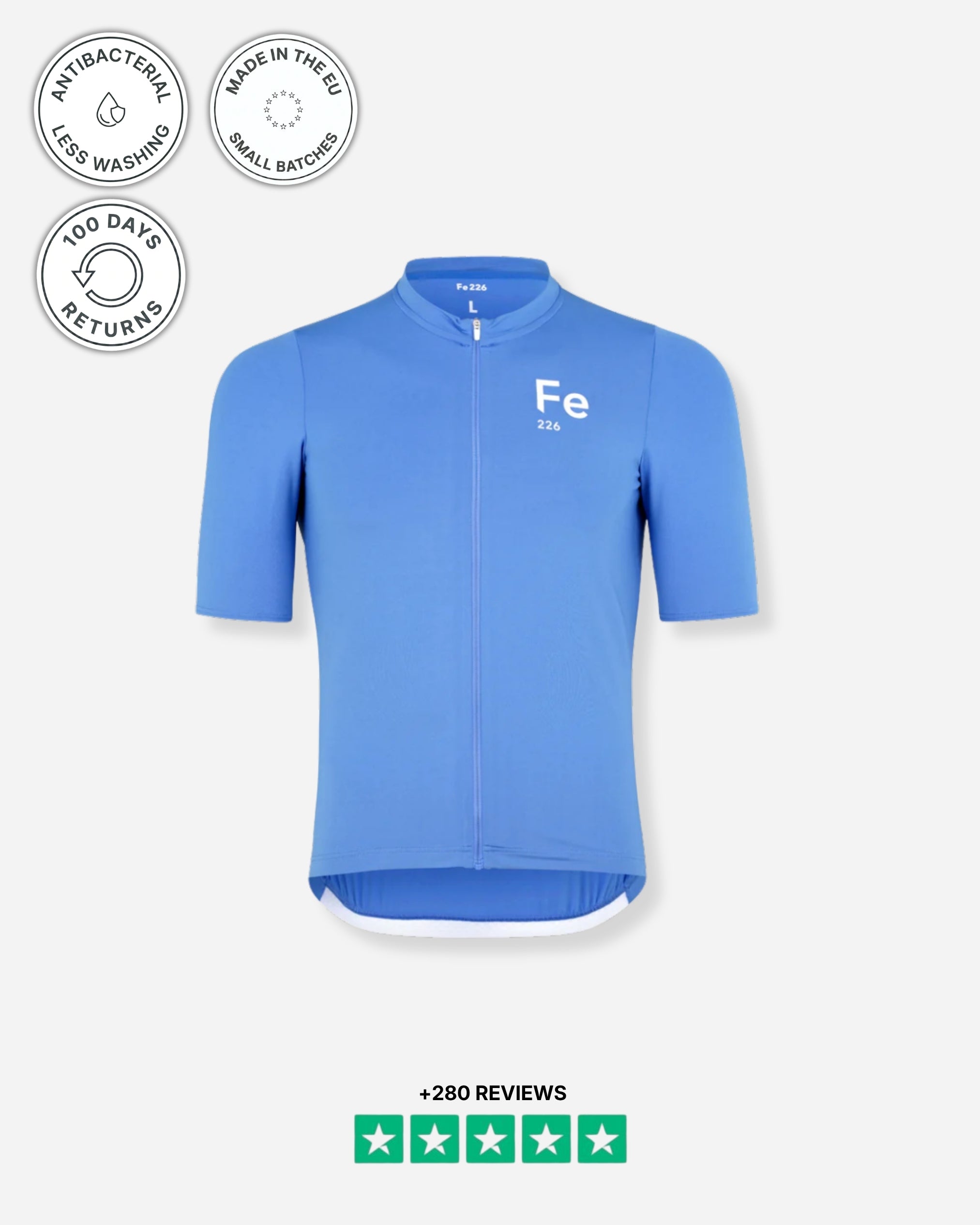 Cykeltrøje Ultramarine Blå
