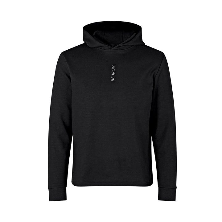 BE IRON Metal Hoodie für Sportler Nur Größe S