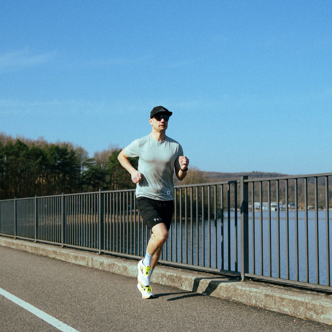 Running Shirts Drizzle Grey